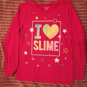 I 💜 Slime long sleeve tee